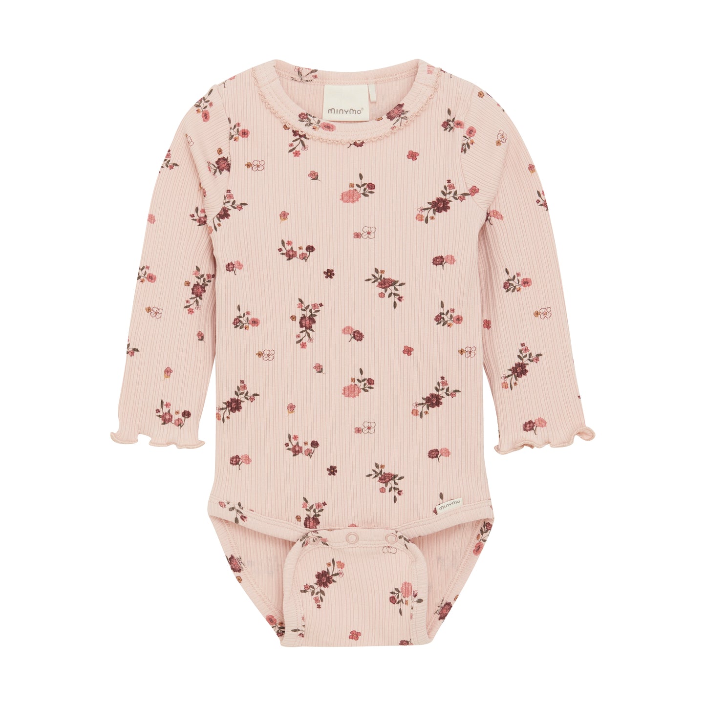 Unser Body LS AOP Rib hat ein wunderschönes blumiges Design aus Rippenstoff. Der perfekte Begleiter für jeden Tag mit 100%igem Tragekomfort und einem stilvollen Look.