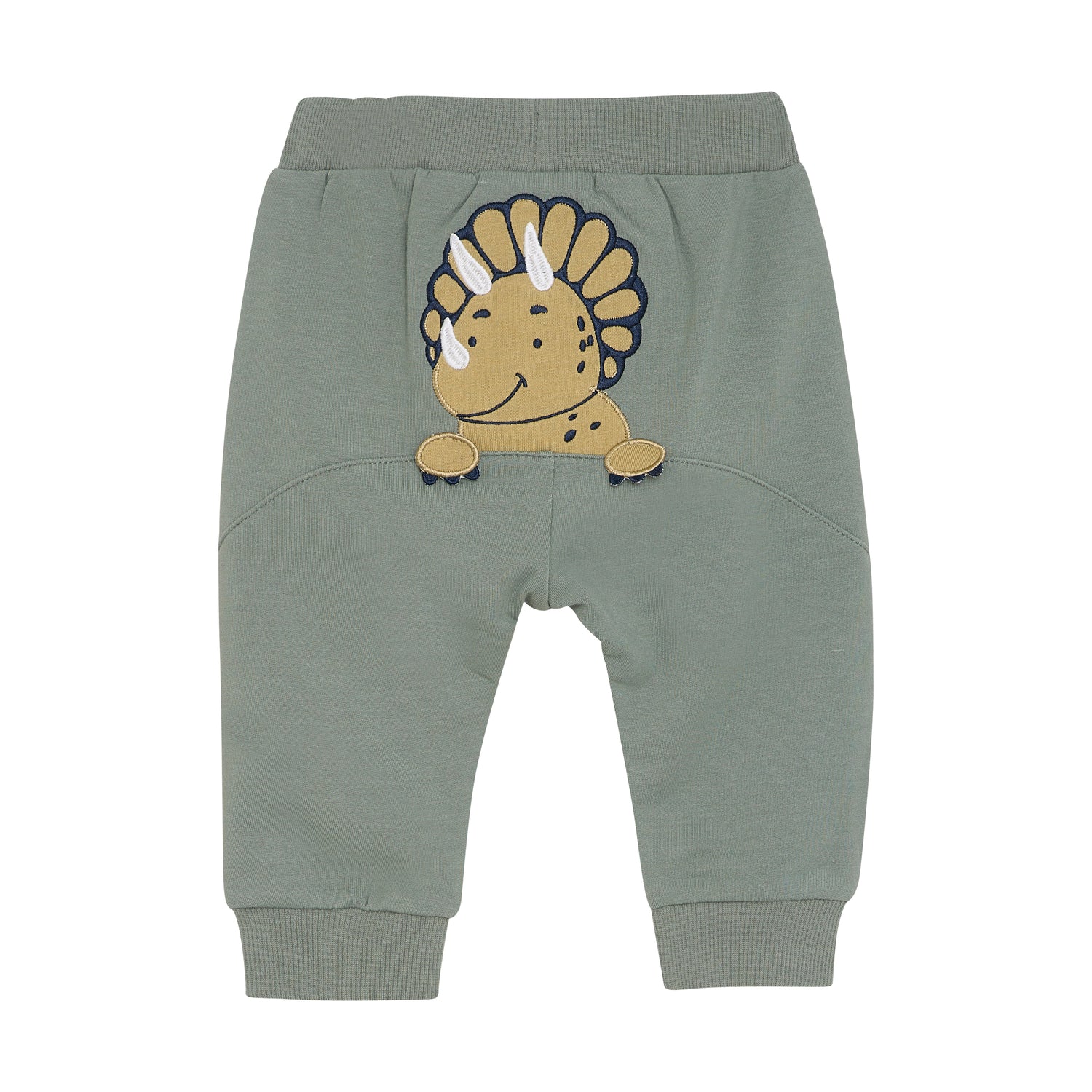 Entdecken Sie die bequemen Sweatpants von MINYMO, verziert mit einem auffälligen Dinosaurier-Motiv – perfekt für stilbewusste Kids, die Komfort und Spaß lieben. 