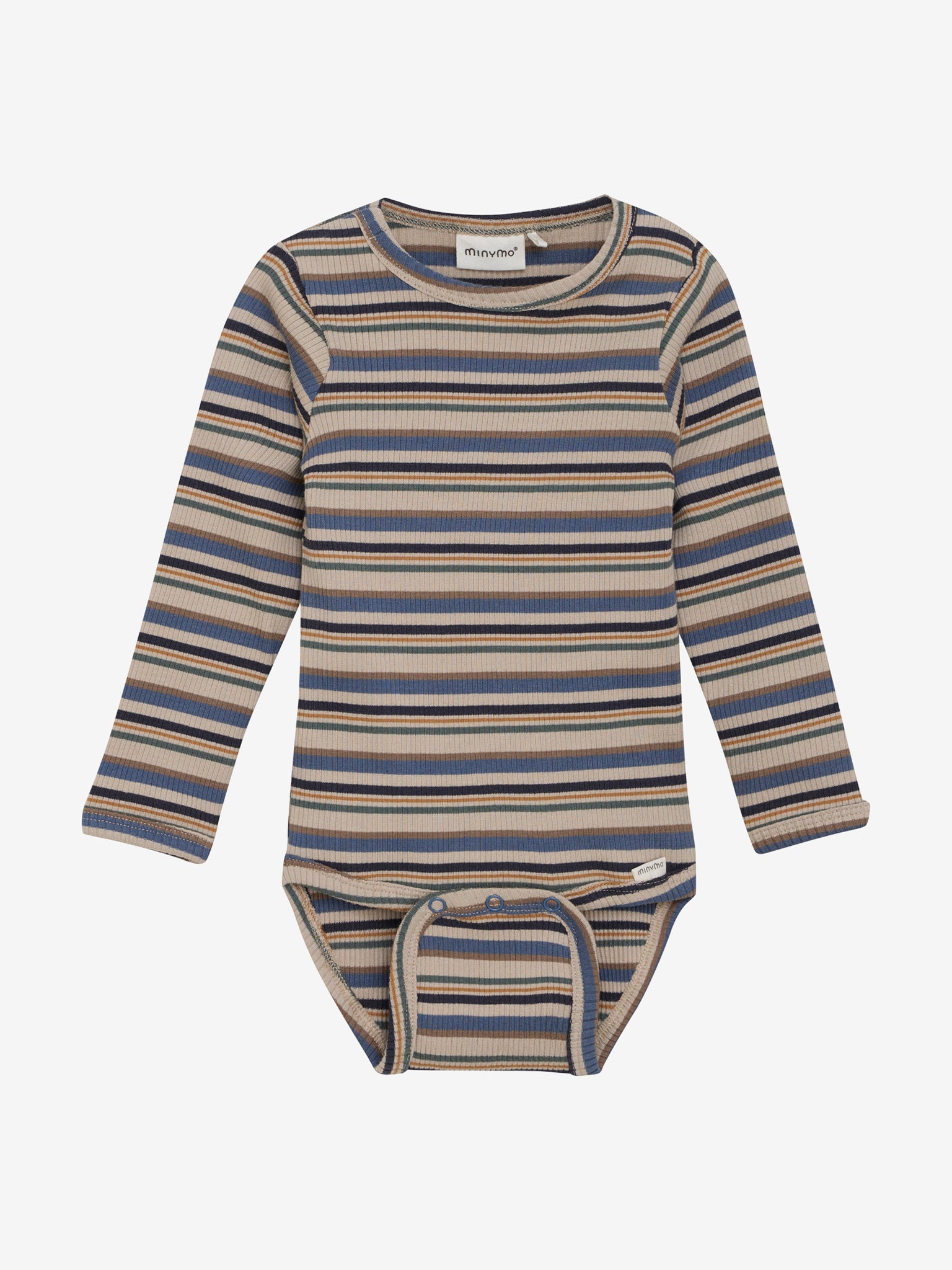 Der Body von MINYMO überzeugt durch seinen weichen, gerippten Stoff, der für angenehmen Tragekomfort sorgt. Das dezente Streifenmuster in neutralen Farben macht ihn vielseitig kombinierbar und ideal für den Alltag. Dank des hochwertigen Materials bietet der Body eine bequeme Passform, die sich sanft an die Haut anschmiegt und Bewegungsfreiheit gewährleistet. Ein zuverlässiges Basic, das in keiner Garderobe fehlen sollte.