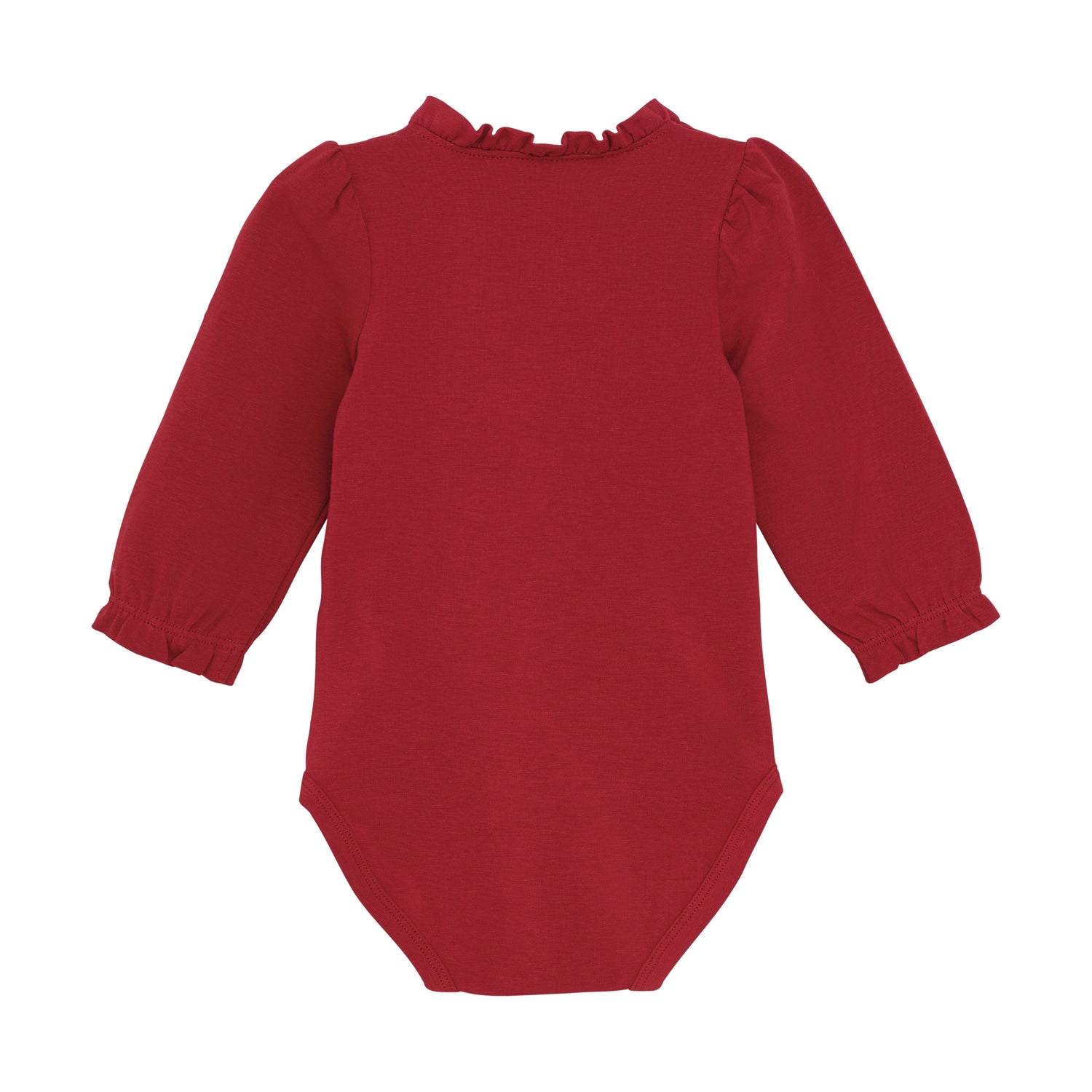 Dieser langärmlige Body in Rot stammt von MINYMO und bietet angenehmen Tragekomfort.