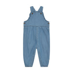 Blauer Overall mit Rüschendetails von MINYMO.