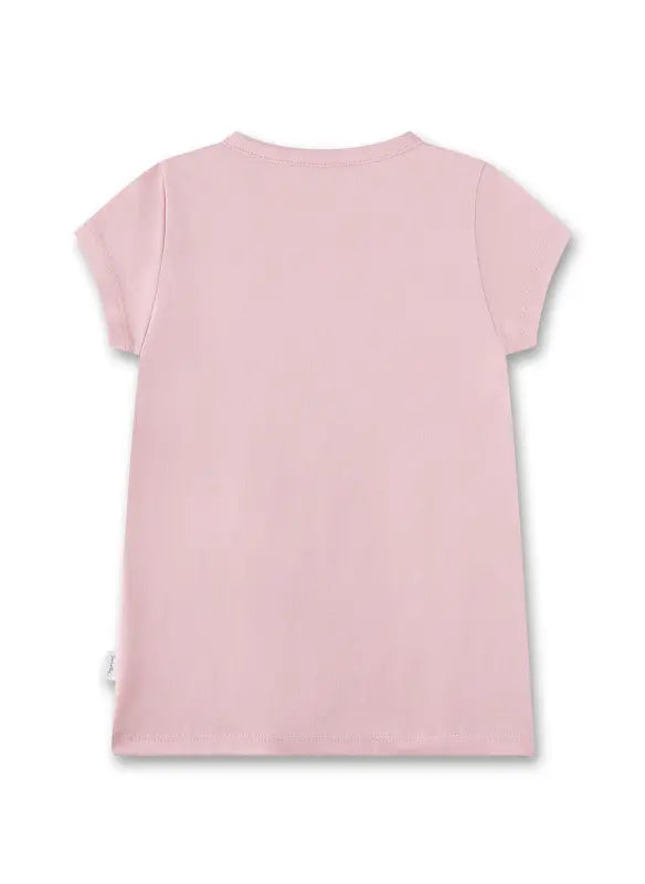 Dieses rosa T-Shirt von Sanetta besticht durch einen bezaubernden Meerjungfrauen-Aufdruck und verleiht jedem Outfit einen verspielten, einzigartigen Charme.