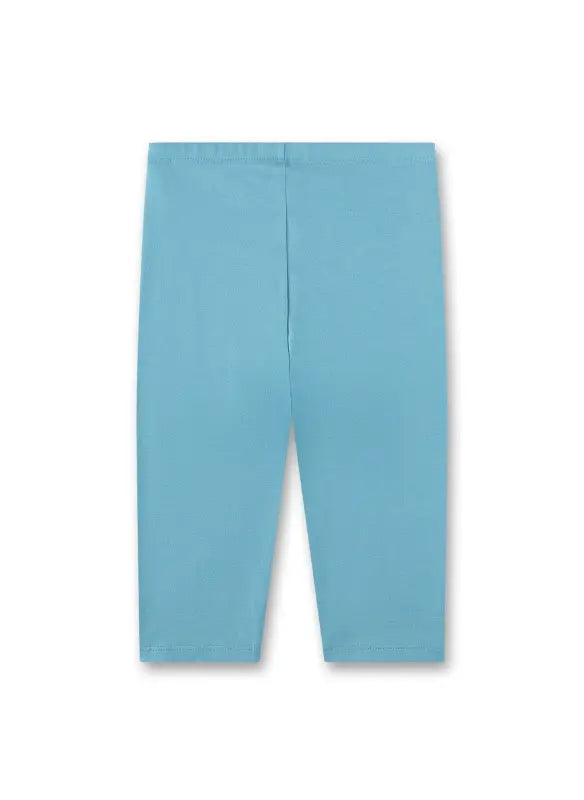 Entdecken Sie die blauen Capri-Leggings von Sanetta – perfekt für stilbewusste Frauen, die Komfort und Eleganz verbinden möchten.