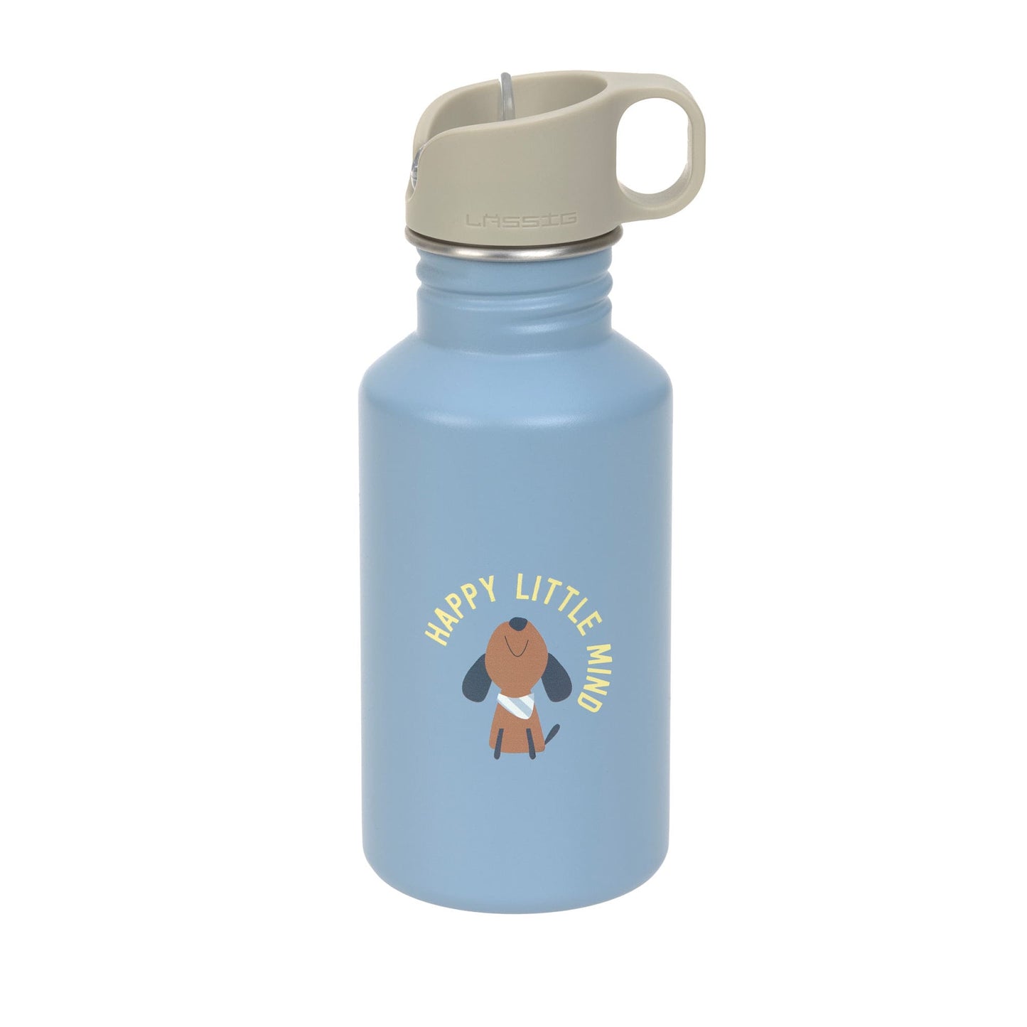 Die robuste, BPA-freie Edelstahl Trinkflasche (500 ml) in Blau mit Sportrinkverschluss aus der Pattern Party Kollektion ist bruchfest und auslaufsicher. Sie eignet sich für stille, lauwarme sowie kühle Getränke. Geeignet ab 4 Jahren. Ohne Strohhalm.
