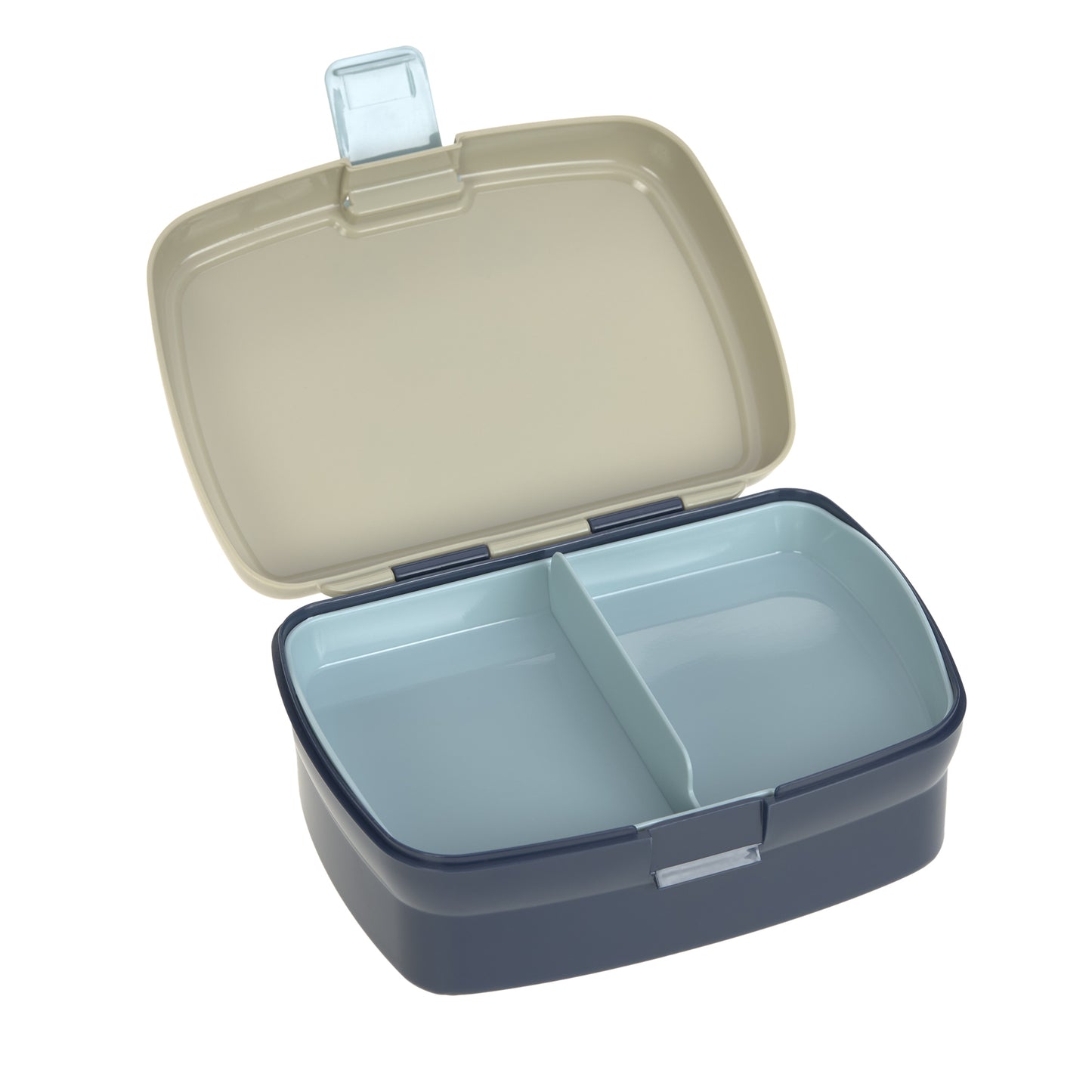 Mit dem BPA-freien Kinder Lunchbox Wolke aus der Tiny Outdoor Kollektion von Lässig sind hungrige Kids unterwegs bestens ausgerüstet. Die robuste Brotdose kommt inklusive einer herausnehmbaren Schale und ist spülmaschinengeeignet.