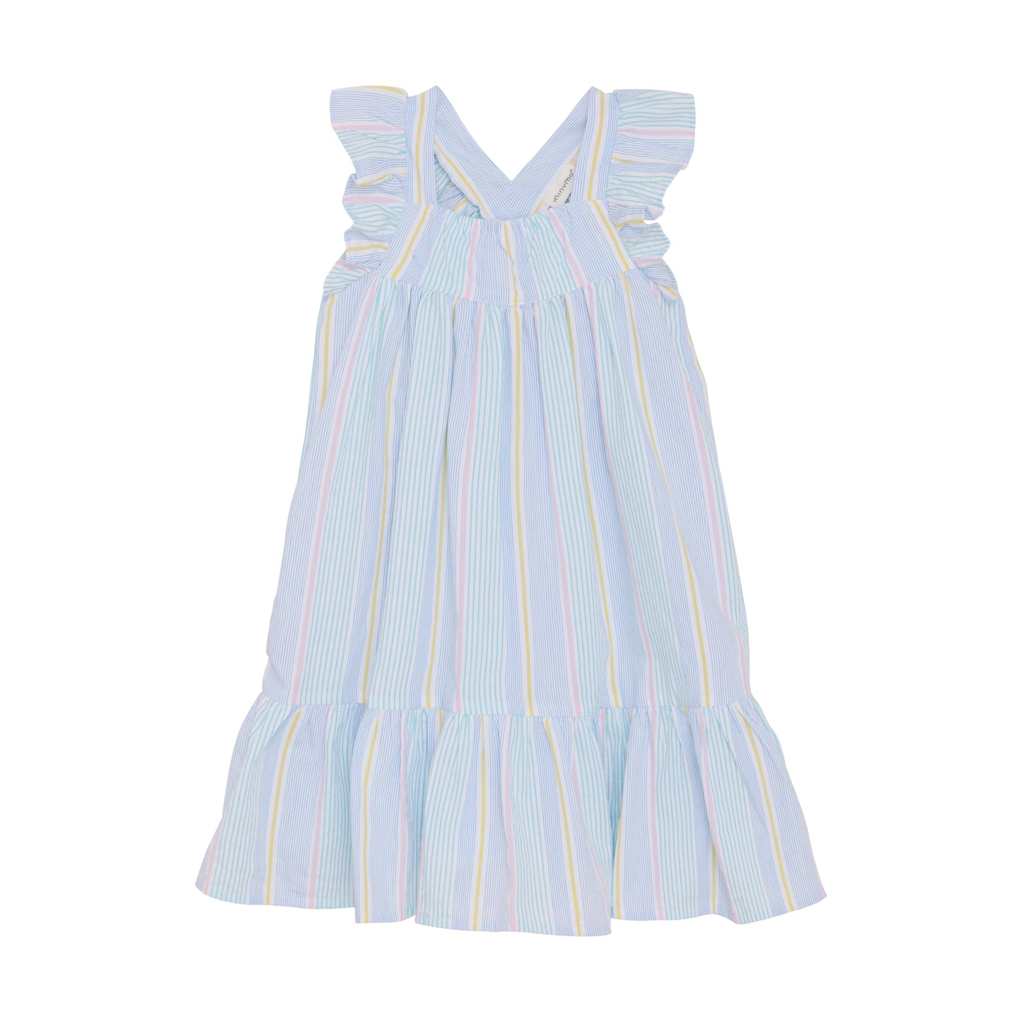 Das gestreifte Kleid von MINYMO überzeugt mit zeitlosem Design und hochwertiger Verarbeitung – ein Must-have für jede Garderobe.