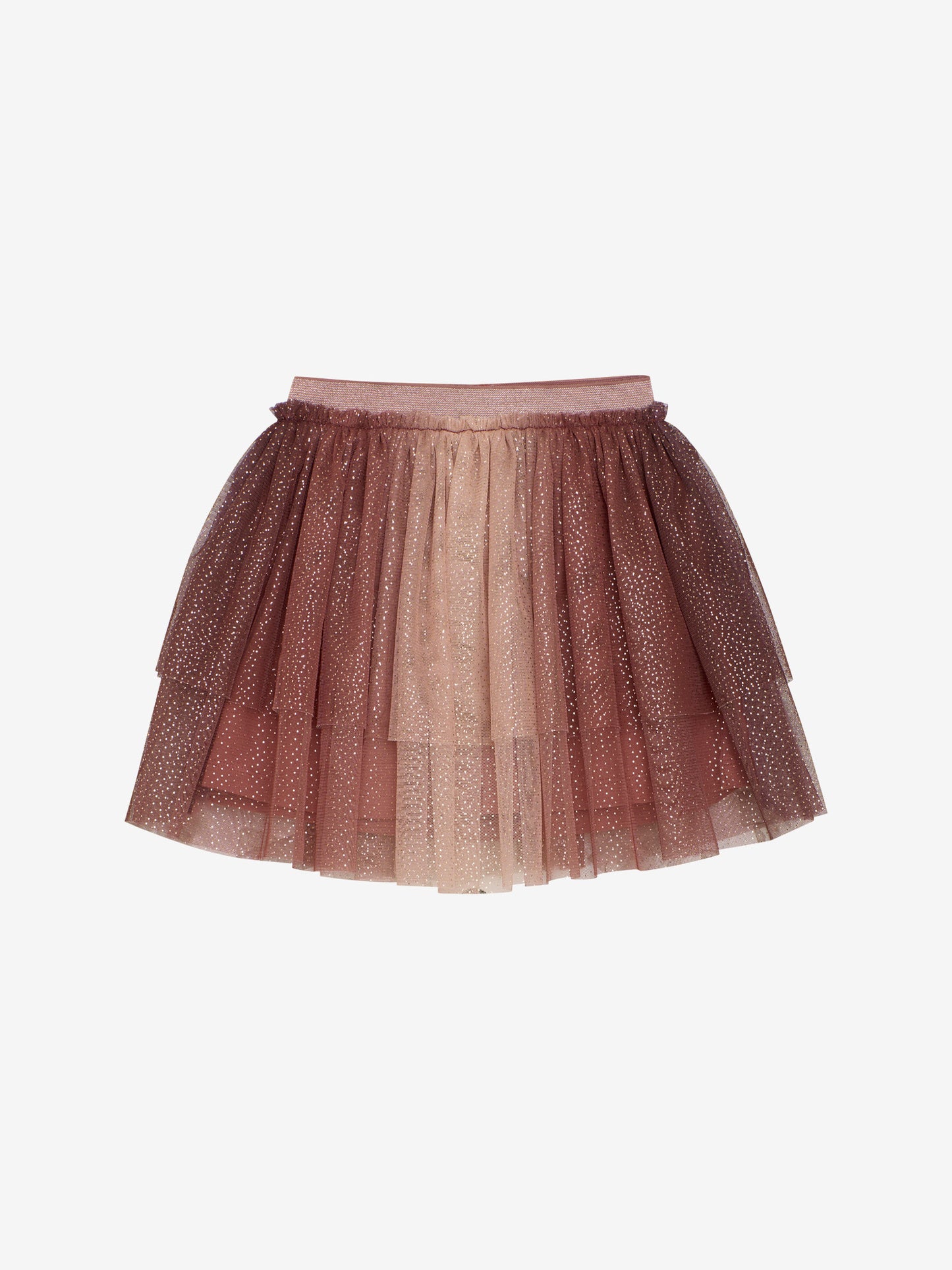 Dieser rote Glitzerrock von MINYMO bringt glamourösen Glanz in jede Garderobe und macht jeden Anlass besonders.