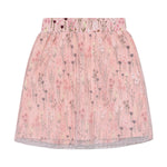 Rosa Rock mit All-Over Blümchenprint von MINYMO.