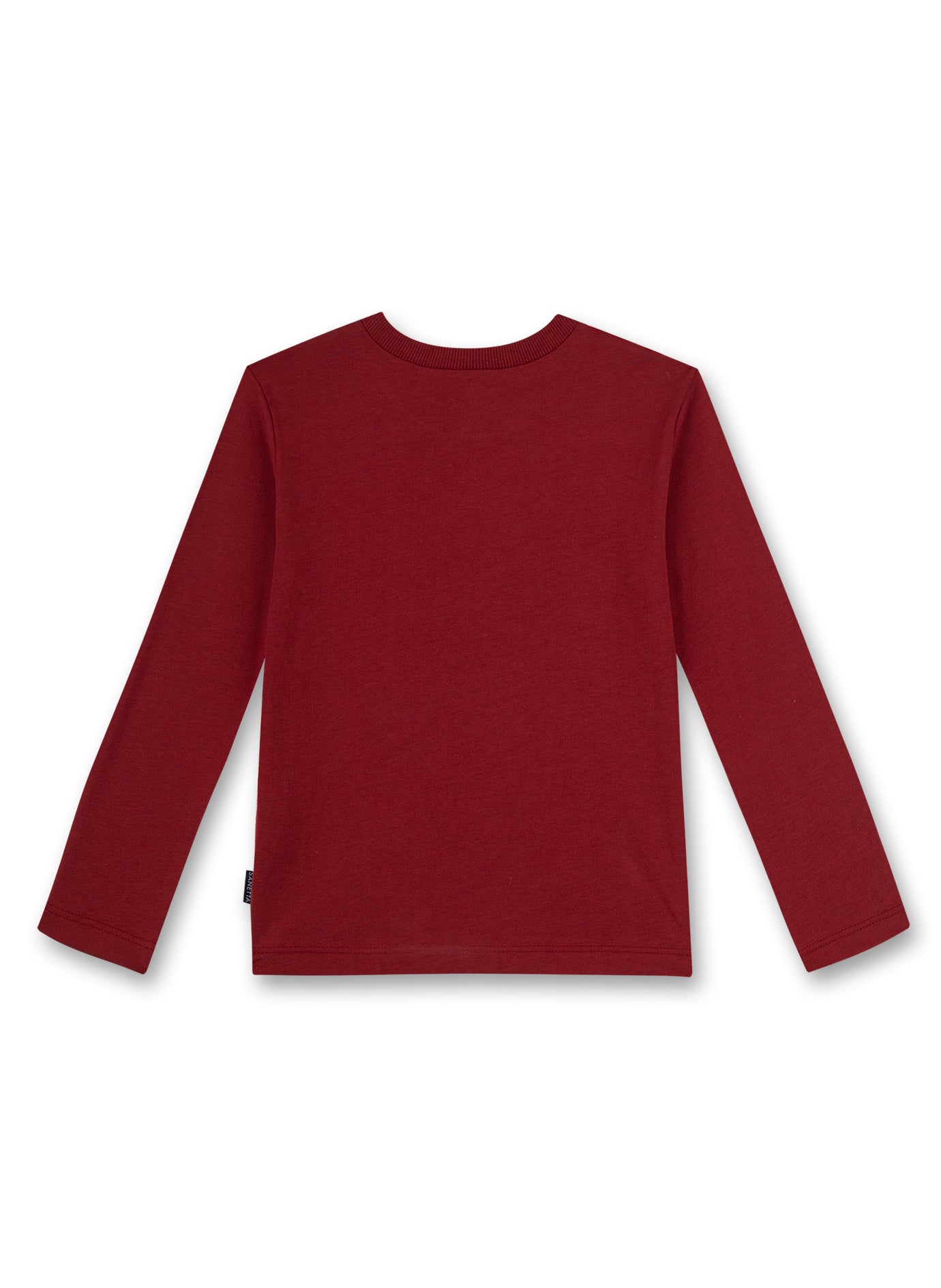 Shirt dunkelrot langarm