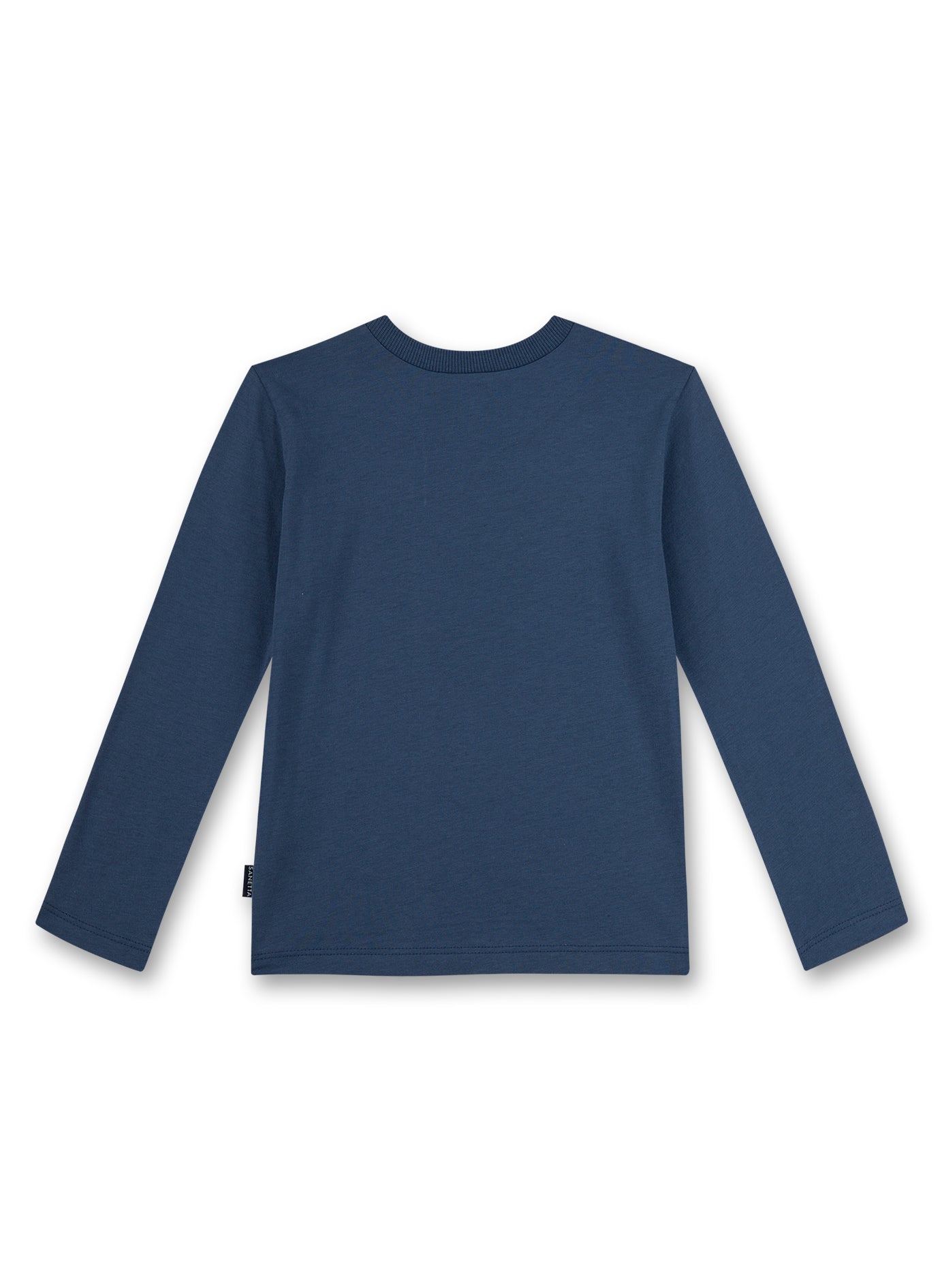 Shirt blau langarm