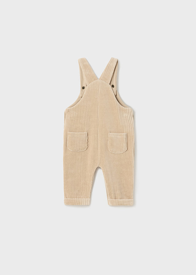 Latzhose Beige