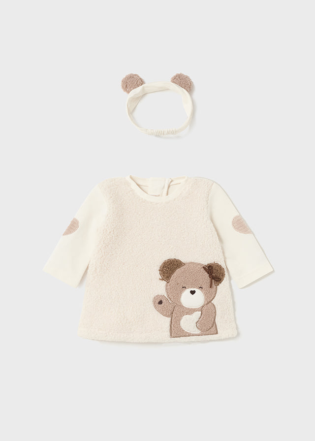 2er Set bestehend aus Kleid und Haarband