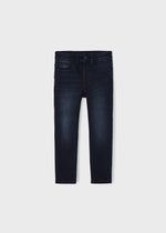 Denim-Hosen Skinny Fit mit verstellbaren Innenbund
