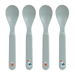 Das 4-teilige Kinderlöffel Set aus der Tiny Team Dog Kollektion von Lässig punktet mit Funktionalität, liebevollem Design und ressourcenschonendem Material. Die Löffel sind BPA-frei, leicht sowie mikrowellen- und spülmaschinengeeignet.