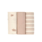 Die LÄSSIG Einschlag- und Mulltücher M aus 100 % Baumwolle aus der Tiny Team Kollektion sind besonders sanft zur sensiblen Babyhaut und dabei vielseitig einsetzbar. Ein echtes Must-Have im Familienalltag.