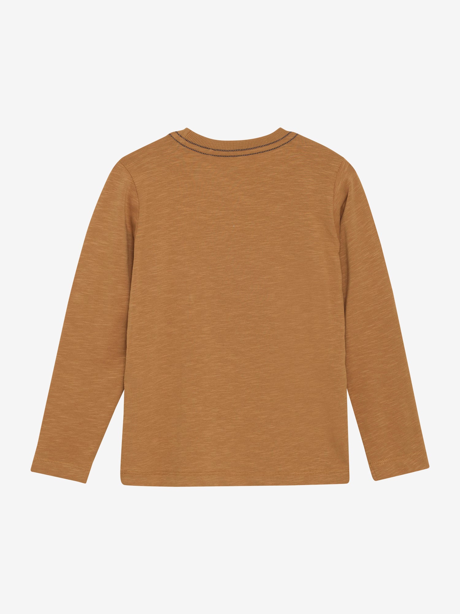 Dieses langärmlige Shirt in Orange-Braun von MINYMO besticht durch seinen auffälligen Gorilla-Print und sorgt für einen einzigartigen Look.