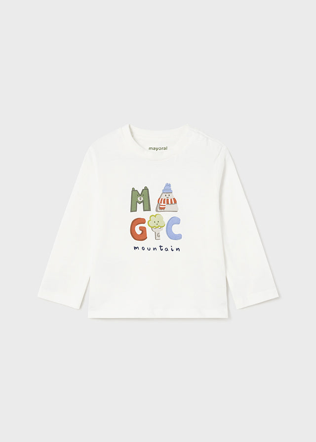 Set Sportanzug bestehend aus Weste mit Bärenkaputze, langarm Shirt und Jogginghose von Mayoral