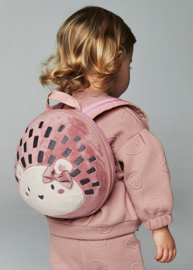 Rucksack in rosa mit Igel von Mayoral