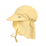 Der Kinder Sonnenhut von Lässig mit extra langem Nackenschutz in Gelb & UV-Schutz 80 schützt den Kopf, Nacken und die Augen von Babys & Kleinkindern. Das schnelltrocknende Obermaterial sorgt für unbeschwerte Sommertage.