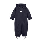 Dieser dunkelblaue Schneeanzug von MINYMO bietet optimalen Schutz und Komfort bei kalten Winterbedingungen.