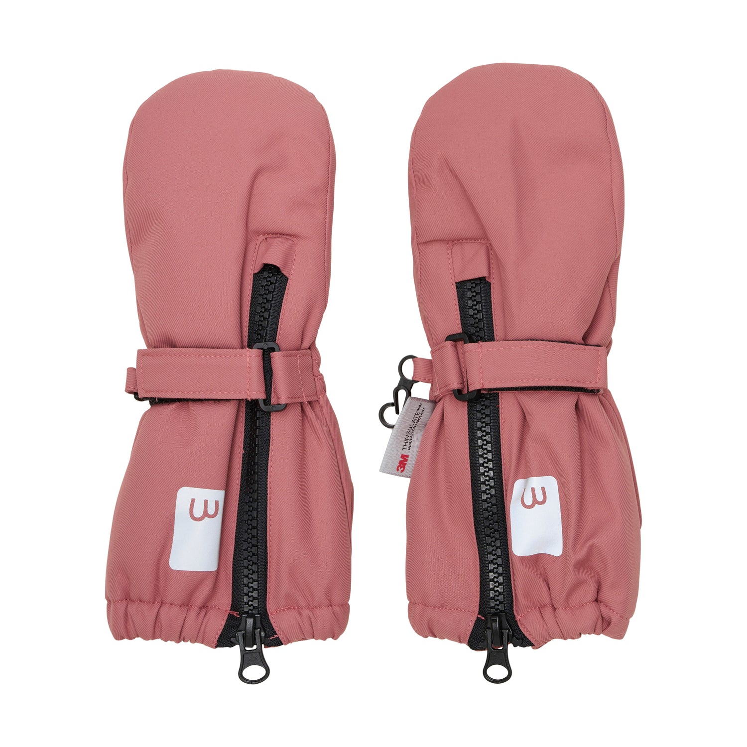 Weiche, rosa Fäustlinge von MINYMO – perfekt für kleine Hände, die warm und kuschelig bleiben wollen!