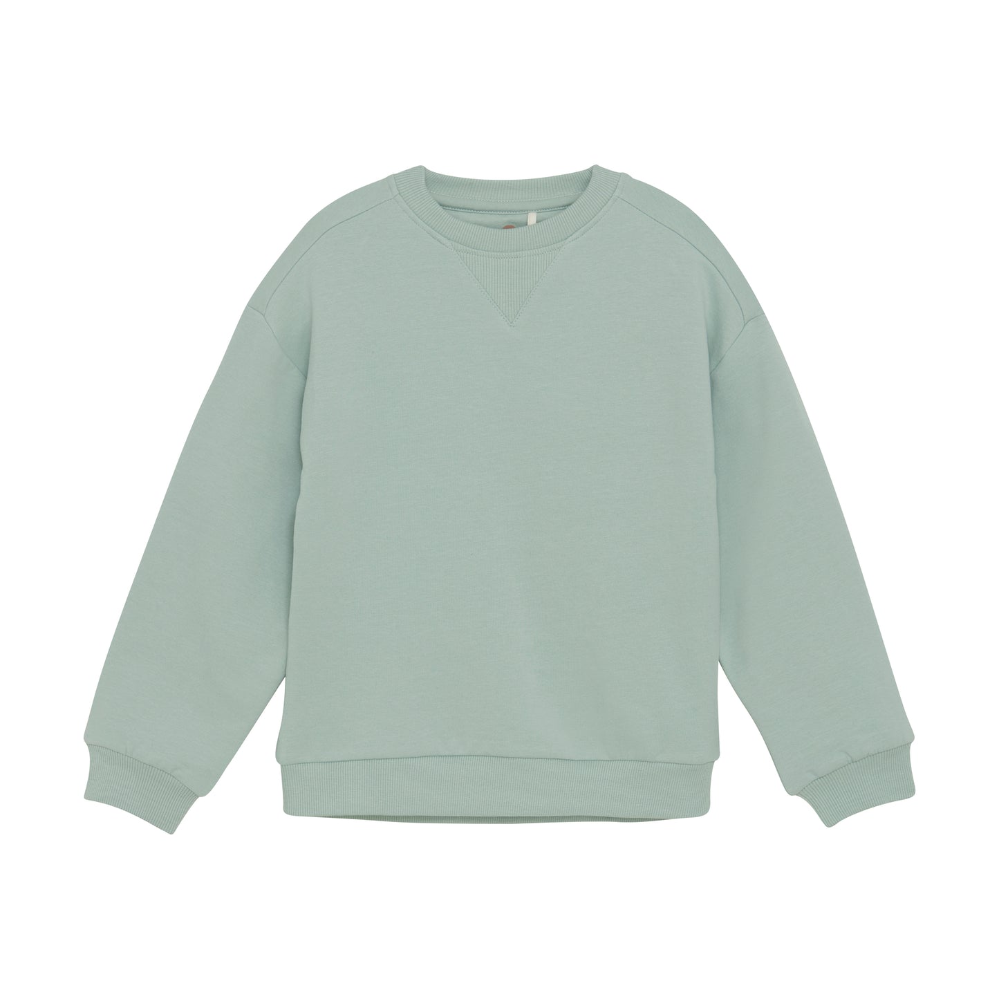 Dieser einfarbige Pullover in Mint von Enfant besticht durch seine angenehm weiche Qualität und sorgt für ein komfortables Tragegefühl.