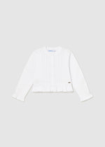 Strickjacke mit Lochmuster von Mayoral