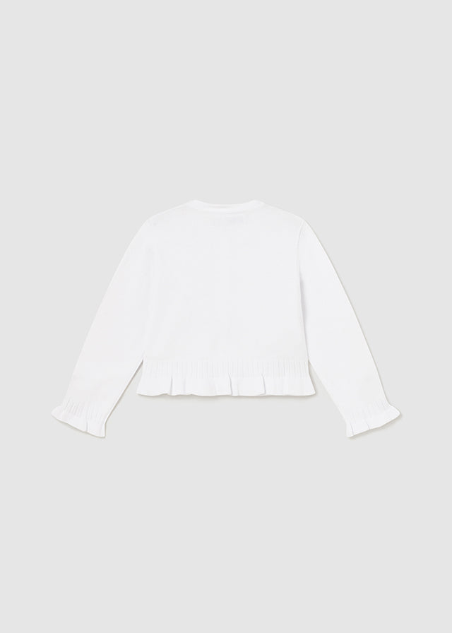 Strickjacke mit Lochmuster von Mayoral