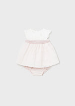 Zweiteiliges Set bestehend aus einem Kleid und passenden Höschen aus der festlichen Kollektion von Mayoral