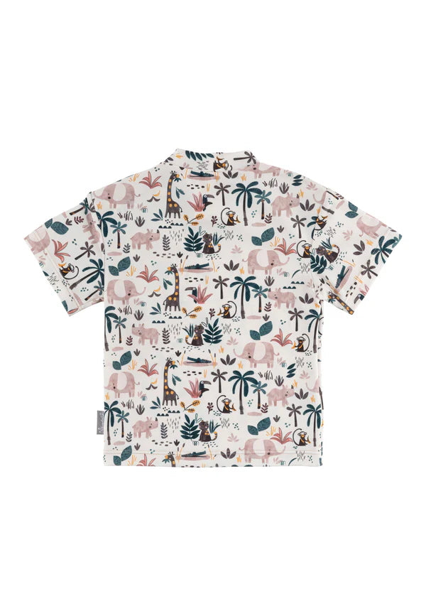 Badeshirt kurzarm Safari