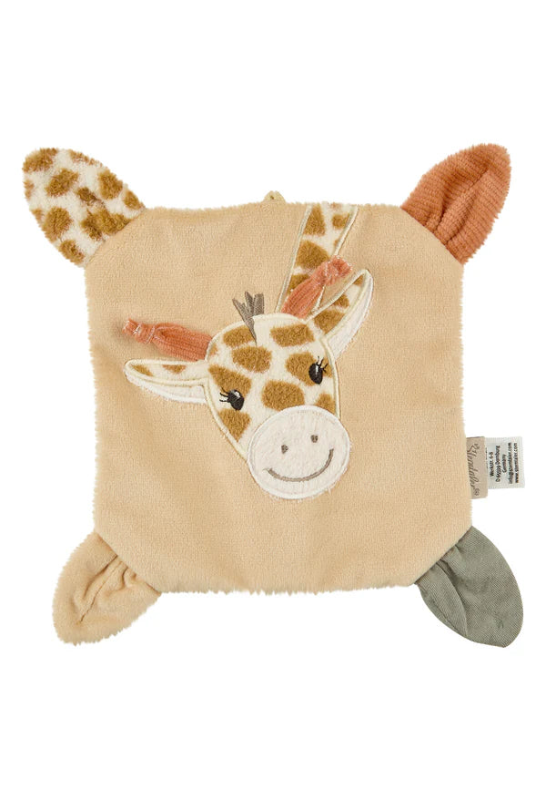 Das Wärmekissen Giraffe Kaya bietet sanfte Wärme für Babys und Kleinkinder. Mit 15 cm Größe passt es perfekt in kleine Hände. Das herausnehmbare Hafersäckchen lässt sich einfach in Mikrowelle oder Backofen erwärmen und speichert die Wärme lange. Das weiche Material sorgt für angenehmen Komfort, und das Kissen ist nach Entfernen des Hafersäckchens waschbar. Eine sichere, kindgerechte Alternative zur Wärmflasche.