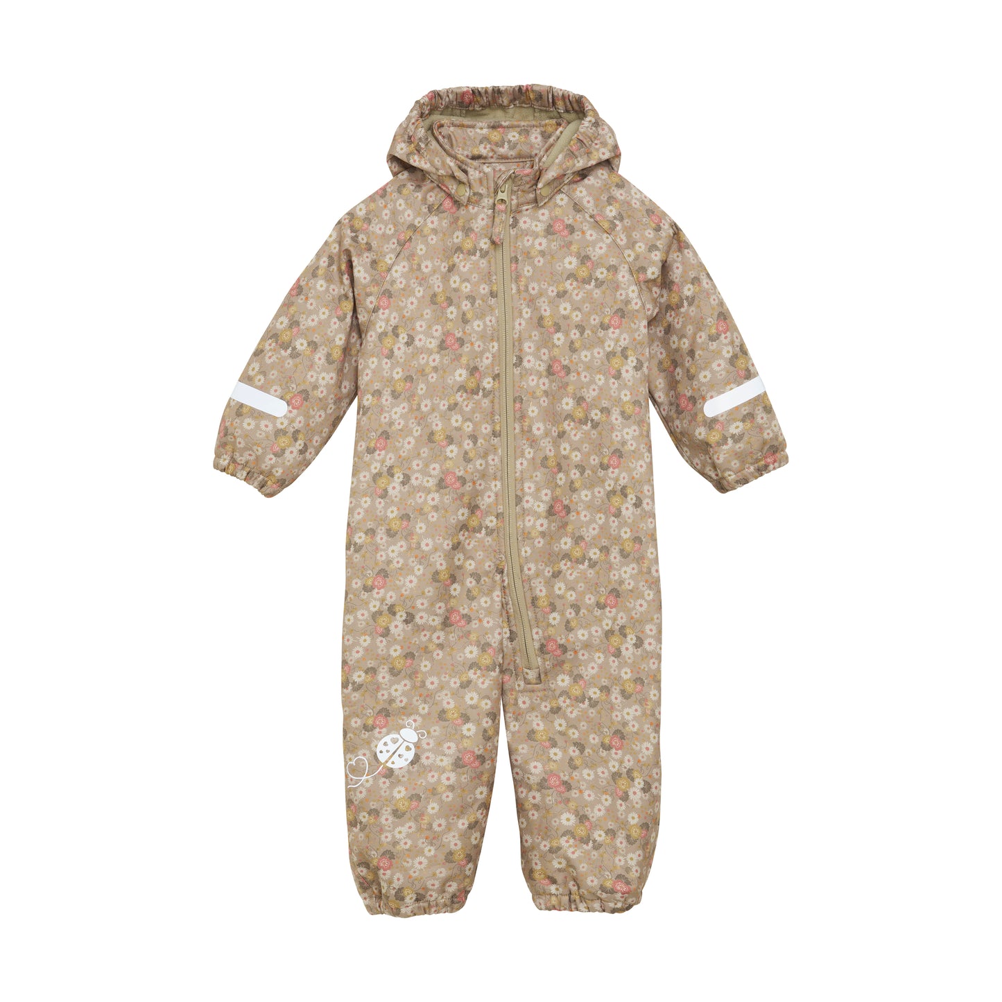 Der Softshell-Overall von Celavi besticht durch ein charmantes Blumenmuster und ist innen mit weichem Fleece ausgestattet. Mit einer Wassersäule von 8000 mm bietet er zuverlässig Schutz an kühlen und regnerischen Tagen. Ideal für wechselhafte Wetterbedingungen.