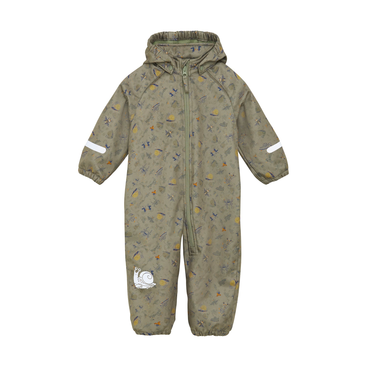 Der Softshell-Overall von Celavi überzeugt durch ein ansprechendes Design mit kleinen Tiermotiven und eine weiche Fleece-Innenseite. Dank einer Wassersäule von 8000 mm gewährleistet er optimalen Schutz bei kühlem und feuchtem Wetter und eignet sich hervorragend für wechselhafte Bedingungen.