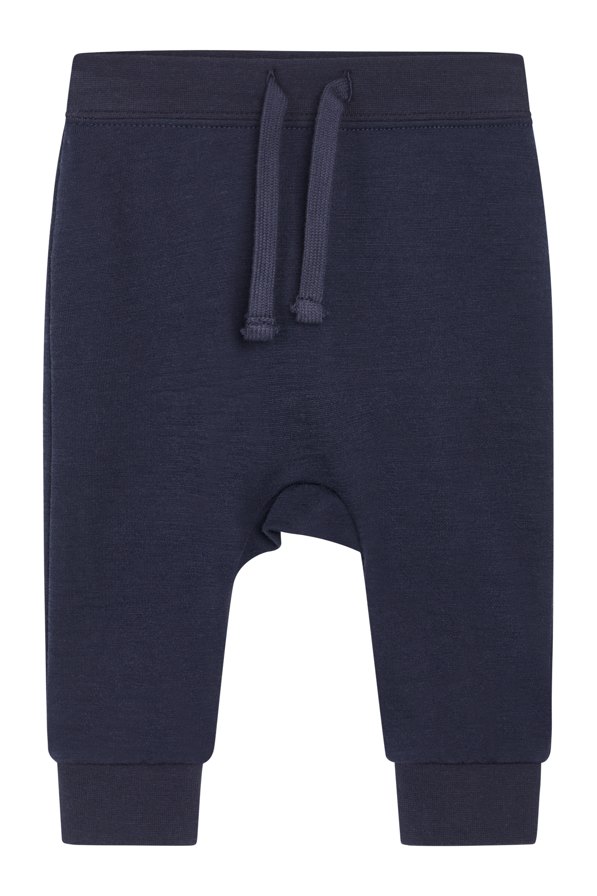 Diese dunkelblauen Sweatpants aus hochwertiger Wolle von Hust & Claire bieten Komfort und Stil in einem.