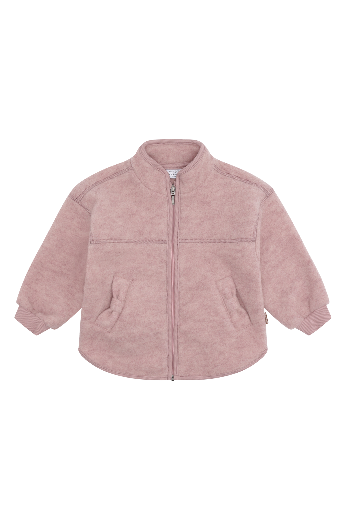 Zuckersüße rosa Fleecejacke von Hust & Claire – perfekt zum Kuscheln und Spielen!