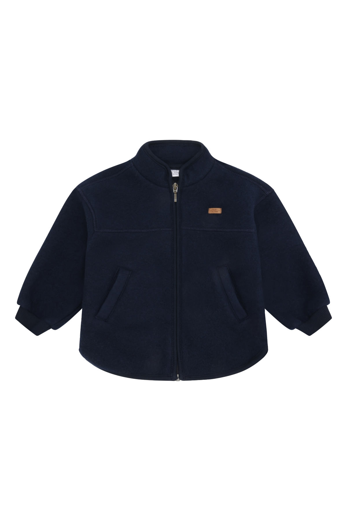 Kuschelige Fleecejacke aus Wolle von Hust & Claire – warm, weich und perfekt für kleine Abenteurer!