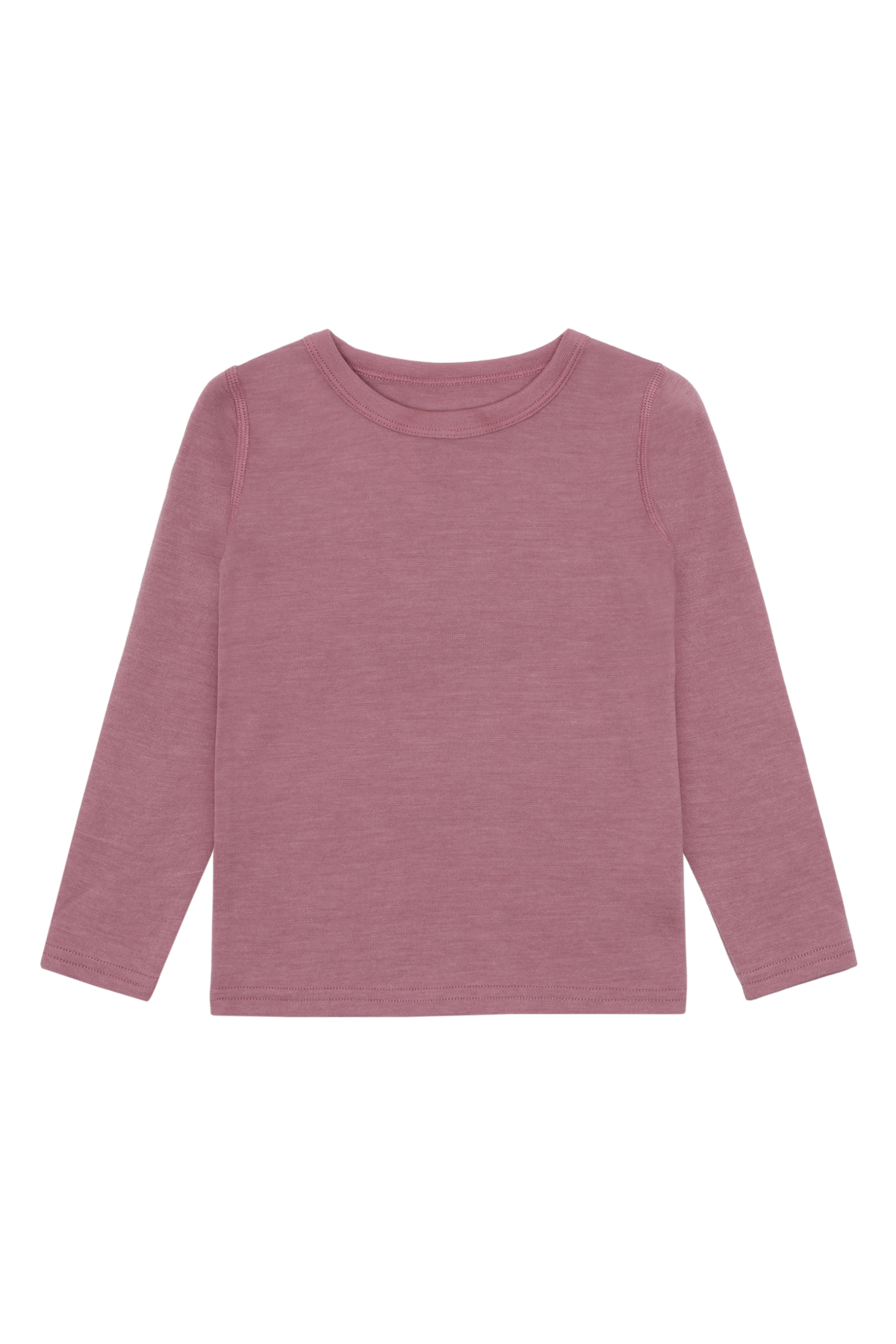 Dieses rosa Langarmshirt aus Wolle von Hust & Claire bietet angenehmen Tragekomfort und Wärme für kühle Tage.