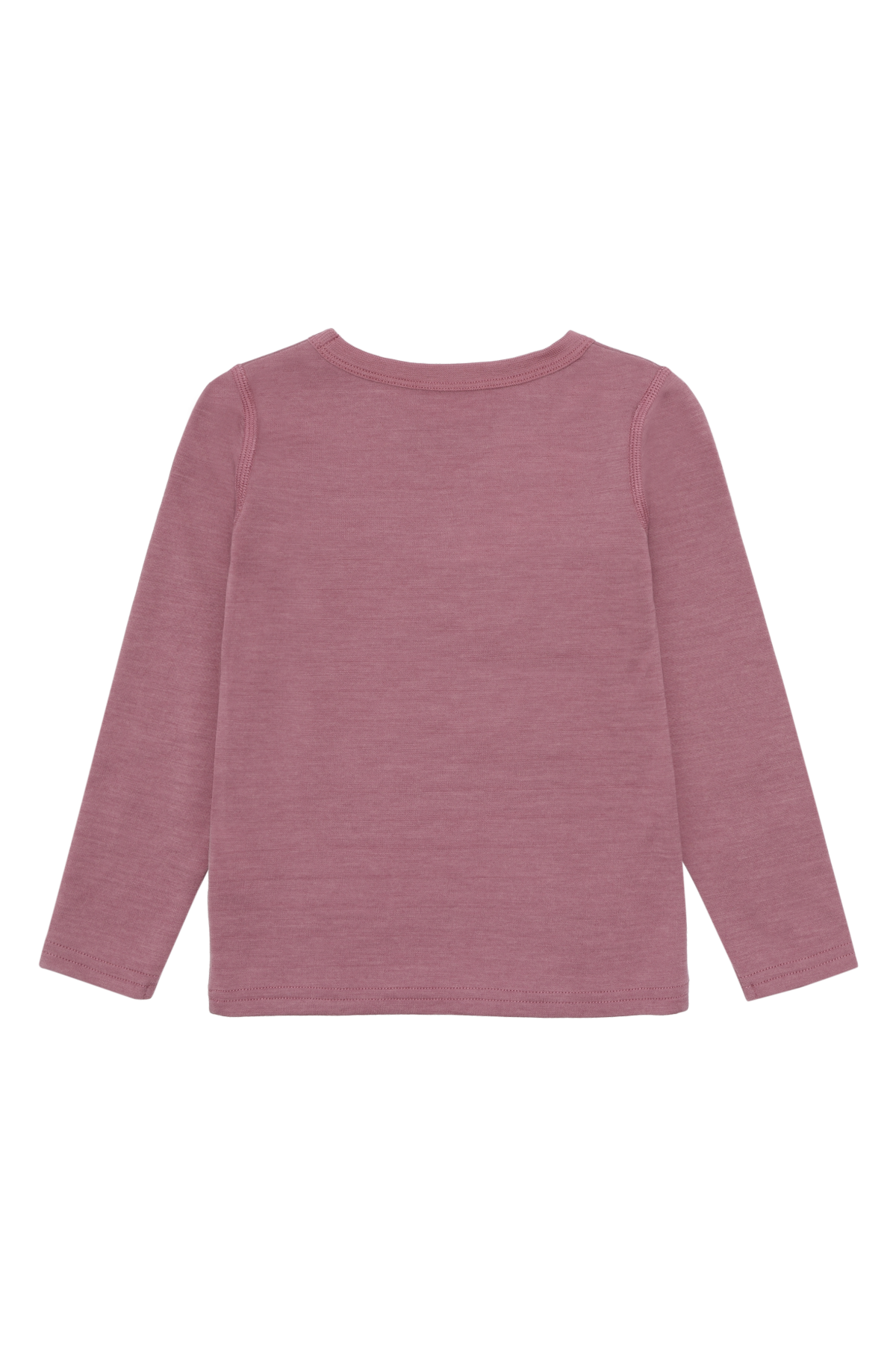 Dieses rosa Langarmshirt aus Wolle von Hust & Claire bietet angenehmen Tragekomfort und Wärme für kühle Tage.