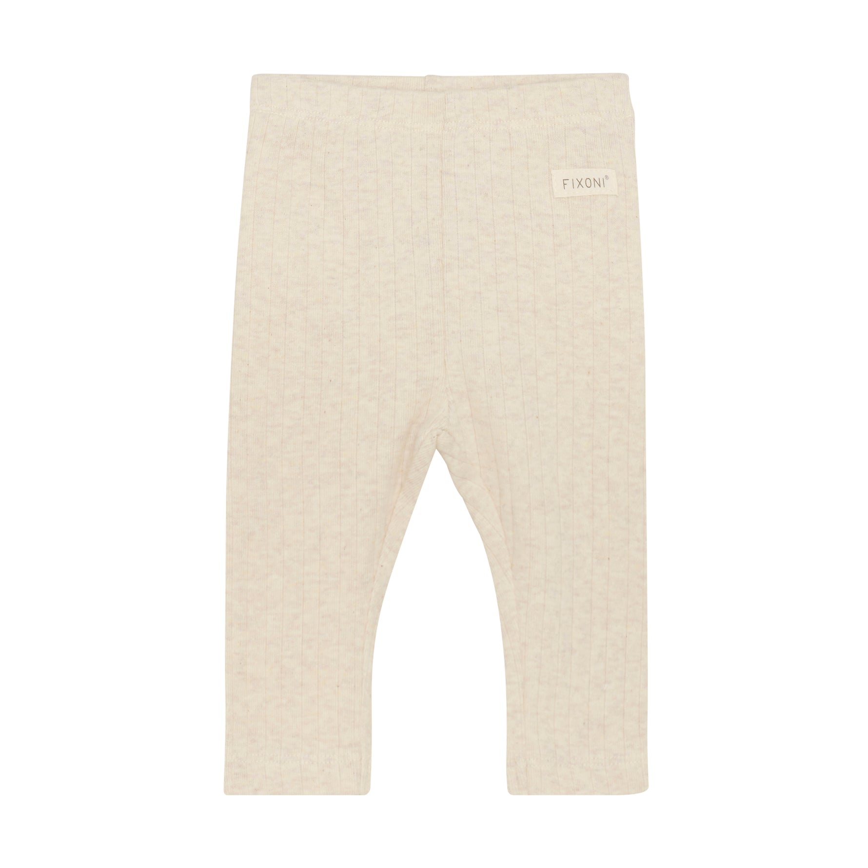 Diese beige Leggings aus weicher Baumwolle von Fixoni bietet eine perfekte Kombination aus Komfort und Flexibilität. Ihr anschmiegsamer Strick sorgt für eine angenehme Passform, die sich ideal für Alltag und Freizeit eignet. Ein vielseitiges Basic, das sich mühelos in jeden Look integrieren lässt.