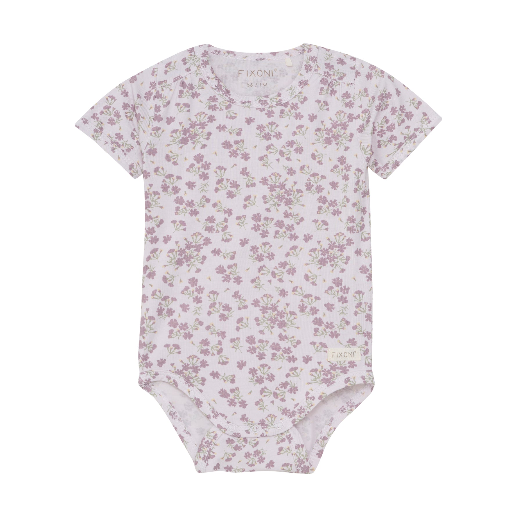 Kurzärmeliger Body von Fixoni mit elegantem Blumenmotiv, der Komfort und stilvolle Ästhetik vereint. Die hochwertige Verarbeitung garantiert optimale Passform für alltäglichen Tragekomfort.