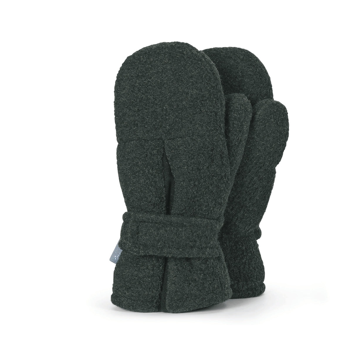 Dunkelgrüne Fäustlinge von Sterntaler bieten zuverlässigen Schutz und Komfort für kleine Hände.