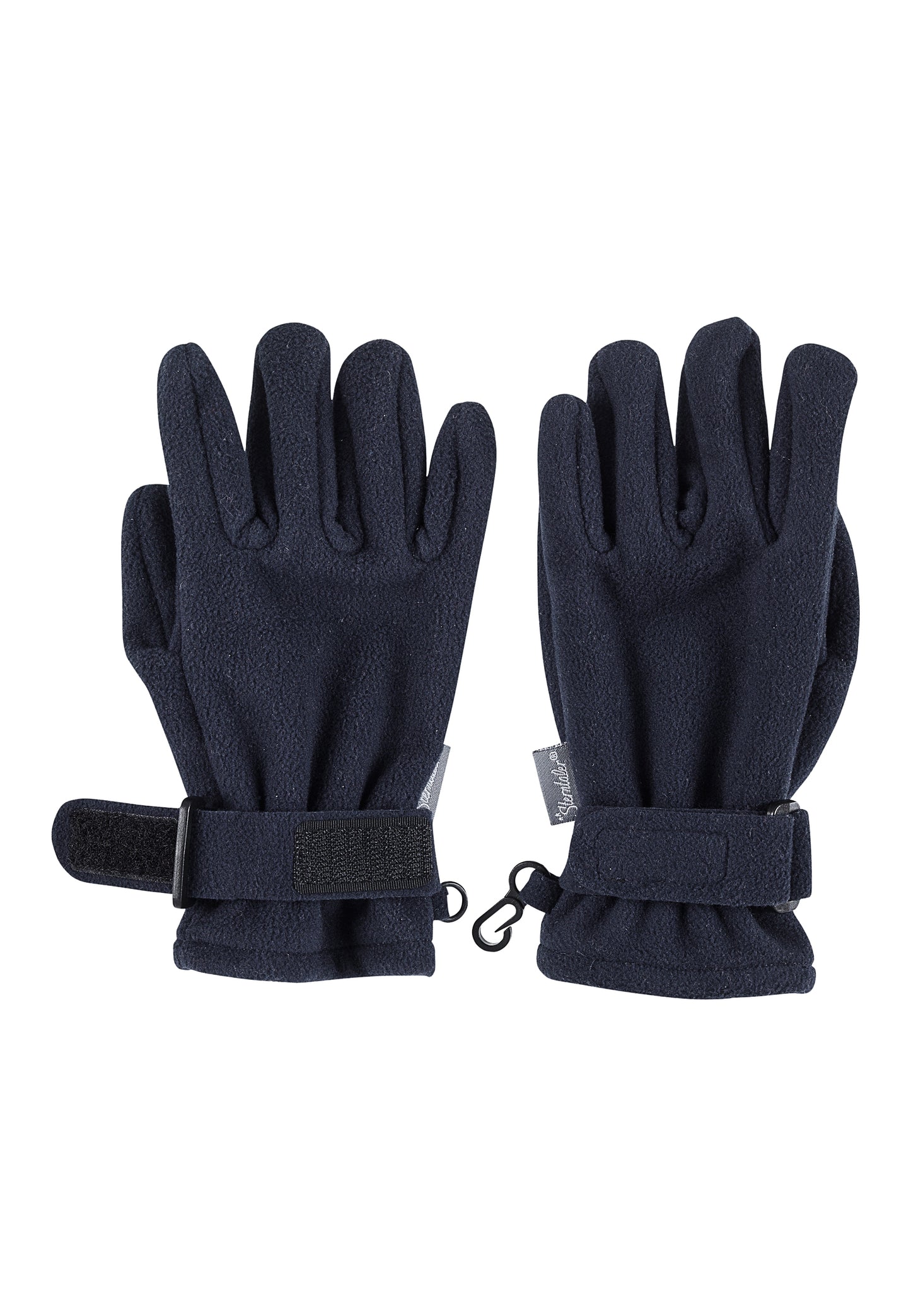 Diese dunkelblauen Fingerhandschuhe von Sterntaler bieten stilvollen Schutz und Komfort für kalte Tage.