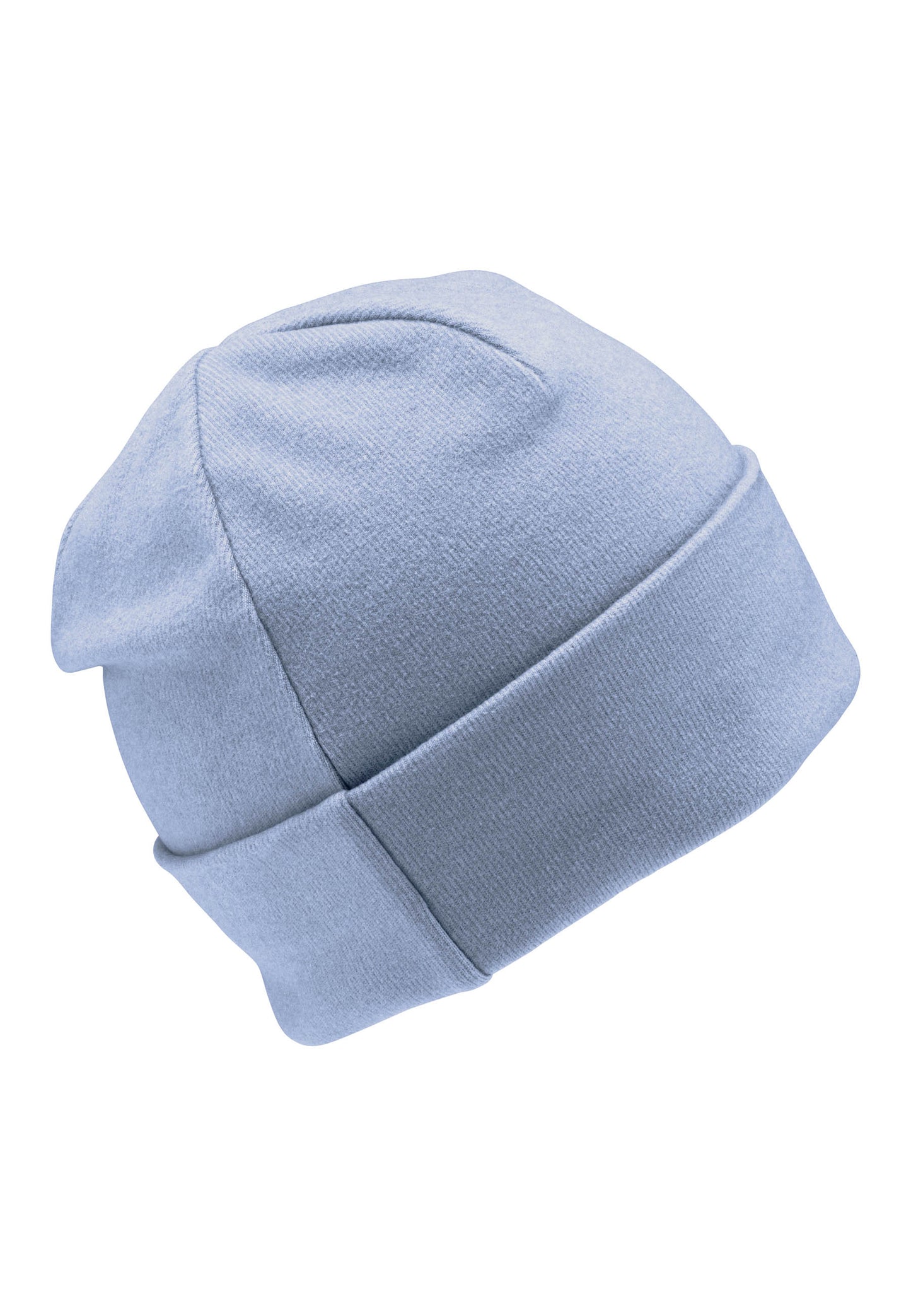 Diese blaue Umschlagmütze von Sterntaler überzeugt durch ihr angenehmes Tragegefühl und stilvolles Design.