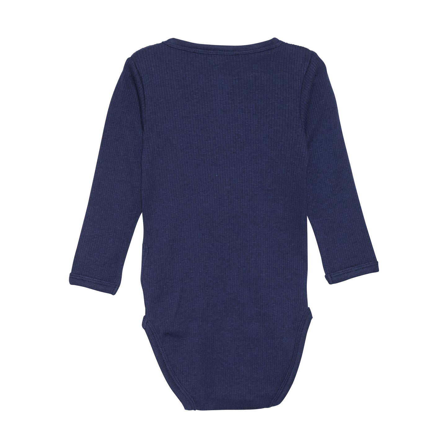 Der dunkelblaue Body von MINYMO besticht durch seine feinen Holzknöpfe und sorgt für stilvollen Komfort bei Ihrem Kind.