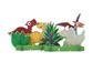Erstellen Sie ein lustiges Bild faszinierender Dinosaurier, indem Sie die Teile zusammenfügen. Erwecken Sie das Puzzle zum Leben, indem Sie die 3D-Figuren herausnehmen und sie mit den Ständern abstützen, um einen 3D-Effekt zu erzielen. Ein lustiges Puzzle, und außerdem können Sie dieses 3D-Puzzle nach der Fertigstellung als dekoratives Element verwenden!
