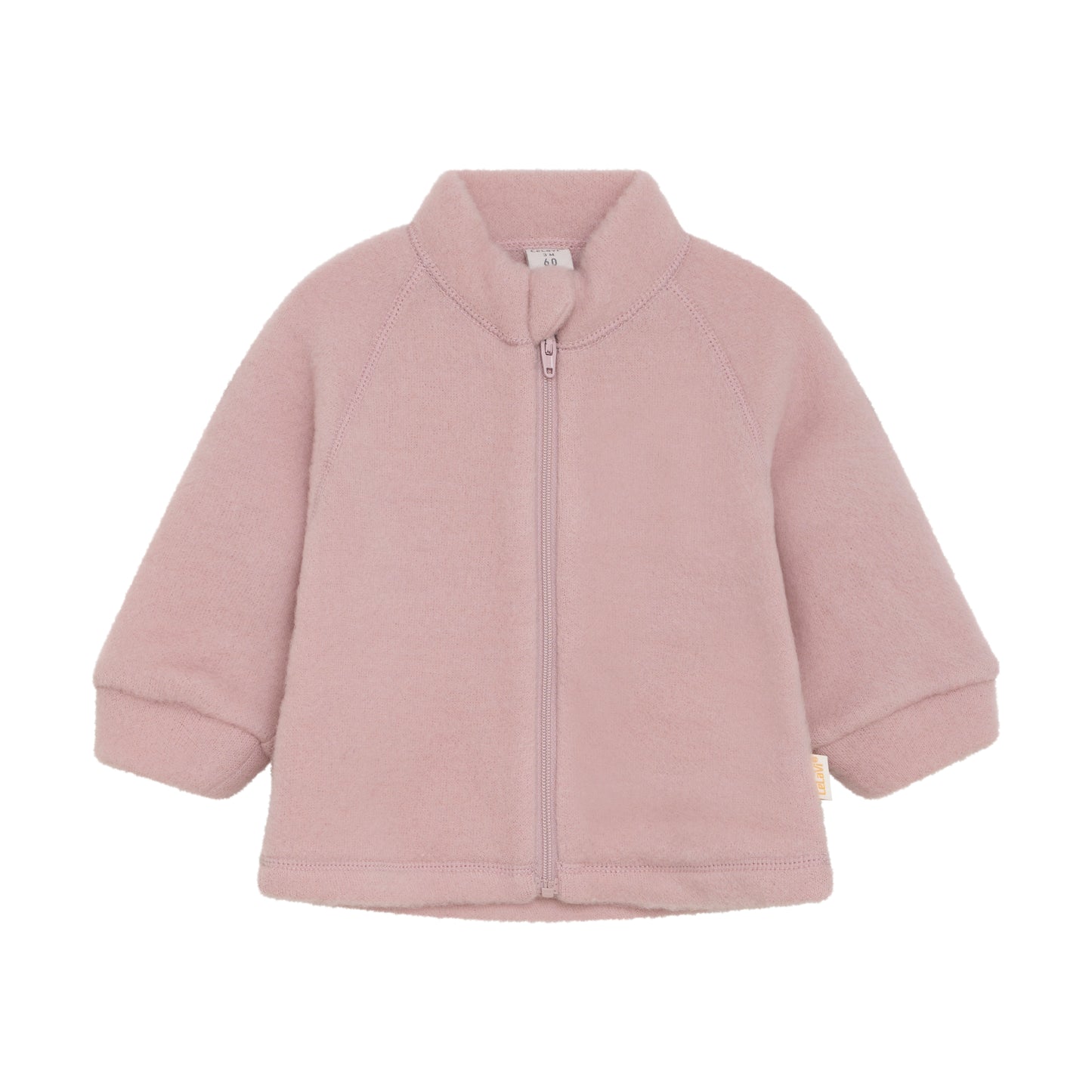 Kleide dein Baby mit Stil in unsere rosafarbene Weste von Celavi aus weicher Wolle mit Reißverschluss, die gleichzeitig Wärme und Komfort bietet. Perfekt für kühlere Tage und schick genug für jeden Anlass.
