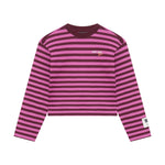 Ein weiches, locker sitzendes Langarmshirt von Indian Blue Jeans mit charmanten rosa Streifen. Perfekt für entspannte Tage – kombinierbar mit Jeans, Chinos oder Leggings. Aus 100% Baumwolle für maximalen Tragekomfort.