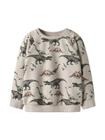 Dieser Dino Sweater von name it ist das perfekte Abenteuer-Outfit für Jungs! Weich, gemütlich und mit coolem Dinosaurier-Design – ideal für kleine Dino-Fans, die Stil und Spielspaß lieben.