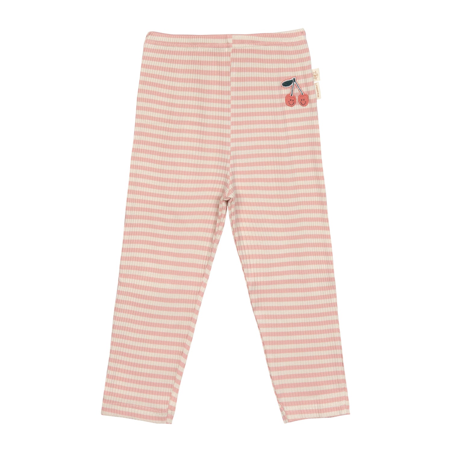 Die gerippte Kinder Leggins in Rosa macht das Outfit zum Hingucker! Die Leggins aus Modal-Baumwolle (bio)-Mix runden in modischen Farben und auffälligen Mustern jeden Look ab. Waschbar bei 30 °C im Schonwaschgang. Niedliche Mini-Stickerei als Detail.