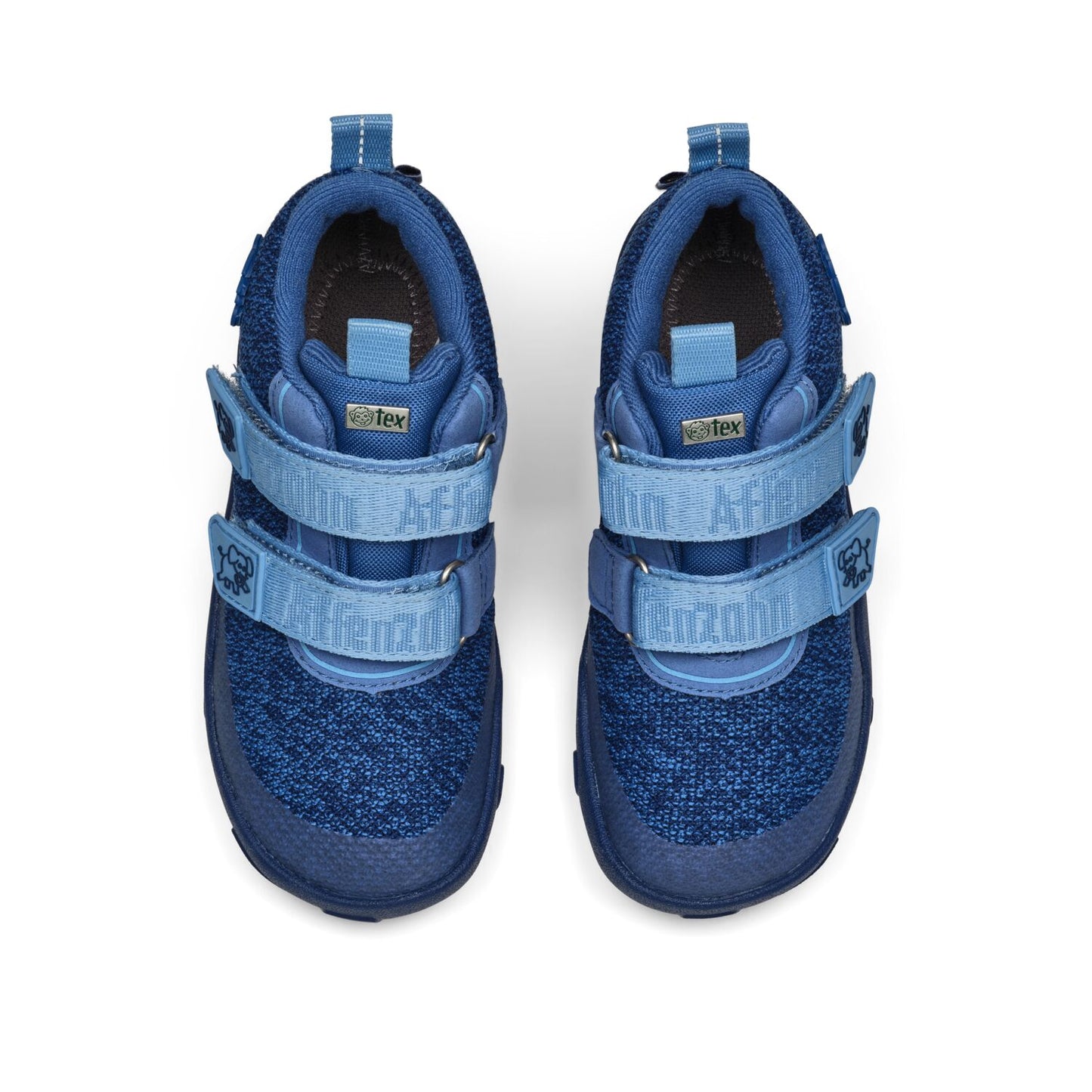 Der ideale Begleiter für die herbstliche Übergangszeit: Unser bunter Barfußschuh Happy von Affenzahn ist wasserdicht & kalt gefüttert. Einfach mit Klettverschlüssen auf und zu zumachen. - Obermaterial: bluesign®-zertifiziertes Polyester Knit
